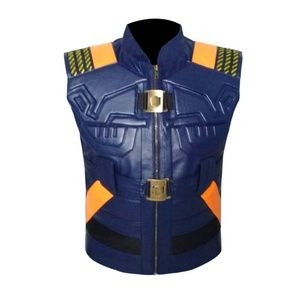 Black Panther blue vest